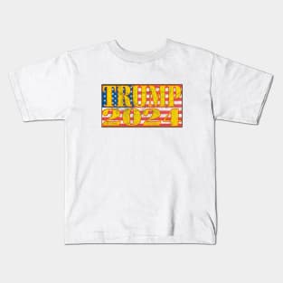 Donald Trump 2024 4 Kids T-Shirt